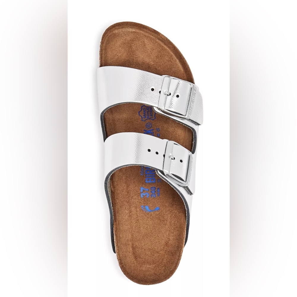 Birkenstock Arizona Silver